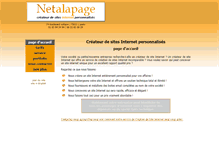 Tablet Screenshot of netalapage.com